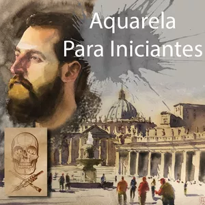 Imagem de Aquarela para iniciantes criado por Lado B Escola Para Tatuadores na hotmart
