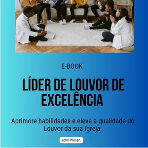 Imagem de capa para o Ebook Líder de louvor de excelência 