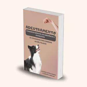 Imagem de capa para o Ebook Adestramento - Comandos Básicos, de Obediência e Avançados - 20 Comandos
