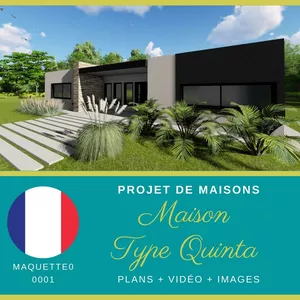 Imagem principal do produto Avant-projet de maisons - Type cinquième - Français (M-0001)