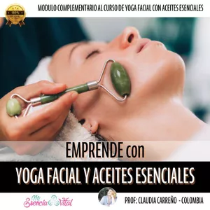 Imagen de portada para Curso online Emprende con yoga facial y aceites esenciales