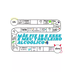 Imagem de capa para o Ebook Tabuleiro Alcoólico :)