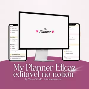 Imagem de My Planner Eficaz  criado por Vitória Silva na hotmart