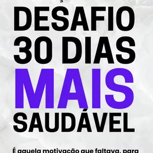 Imagem de capa para o Curso online DESAFIO 30 DIAS MAIS SAUDÁVEL 