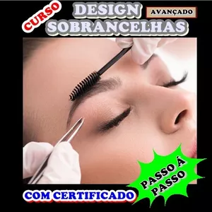 Imagem do curso DESIGN DE SOBRANCELHAS- AVANÇADO