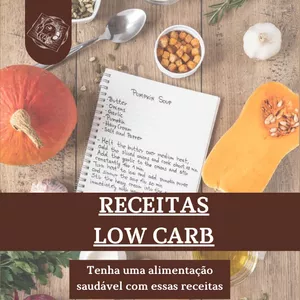 Imagem de capa para o Curso online Receitas Exclusivas Low Carb 