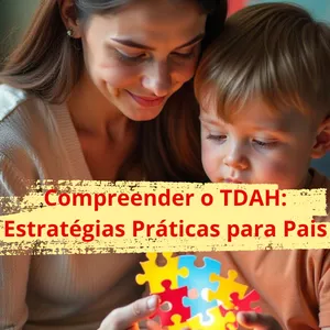 Imagem de capa para o Ebook Compreender o TDAH: Estratégias Práticas para Pais