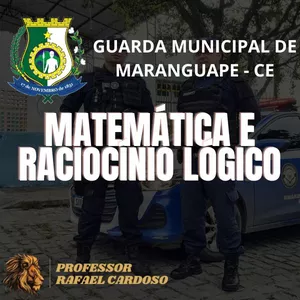 Imagem do curso MATEMÁTICA E RACIOCÍNIO LÓGICO - GCM MARANGUAPE CE [INSTITUTO CONSULPAM]