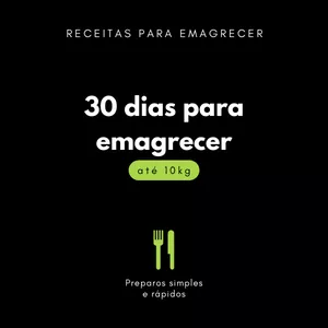 Imagem de capa para o Ebook 30 dias para emagrecer
