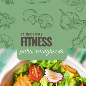 Imagem de capa para o Ebook 31 Receitas Fitness para Emagrecer