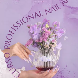 Imagem de capa para o Curso online Curso Profissional Nail Art | Ametista