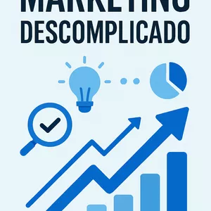 Imagem de capa para o Ebook Marketing descomplicado 