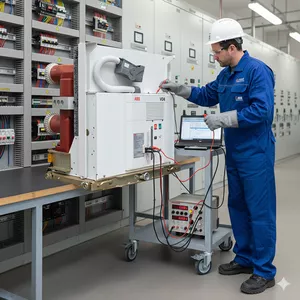 Imagem do curso Disjuntores de Alta Tensão: Manutenção, Testes e Operação