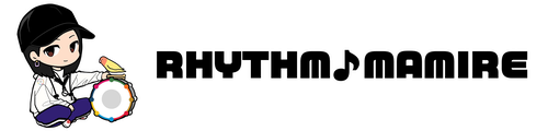 リズムまみれ logo