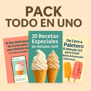Imagen de portada para Ebook “Pack Emprendedor Heladero 3x1”