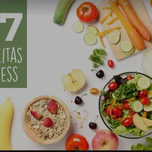 Imagem de capa para o Ebook Receitas fitness 