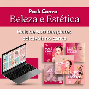 Imagem do curso Pack Canva Beleza e Estética