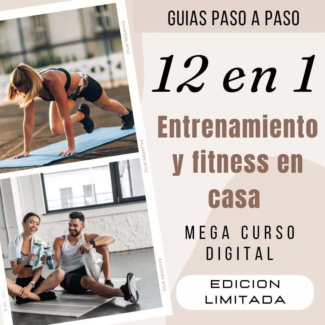 Curso en Ebook de entrenamiento y fitness en casa
