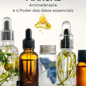 Imagem de capa para o Curso online MANUAL - Aromaterapia e O poder dos óleos essenciais