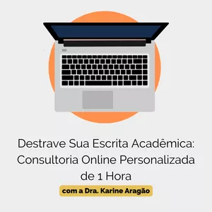 Imagem de capa para o Serviço online Destrave Sua Escrita Acadêmica: economize 05 horas diárias