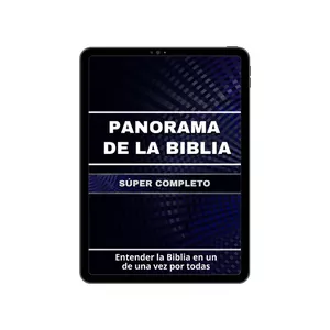 Imagen de portada para Ebook Panorama de la Biblia 
