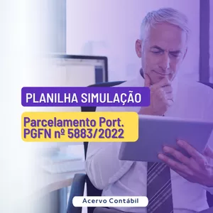 Imagem de capa para o Curso online Planilha Simulação Parcelamento PGFN Simples Nacional