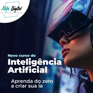 Imagem de capa para o Curso online Inteligência Artificial | Com Python | Do Básico ao Avançado 