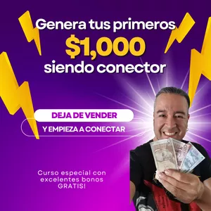 Imagen de portada para Curso online Cómo generar tus primeros $1,000 siendo conector