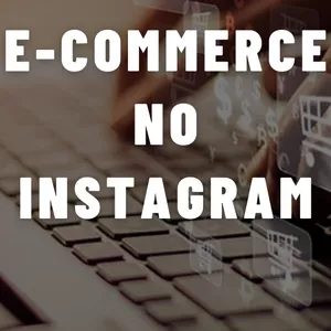 Imagem de capa para o Ebook E-commerce no instagram