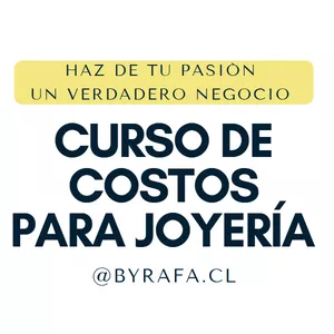 Imagen de portada para Curso online Curso de Costos para Joyería