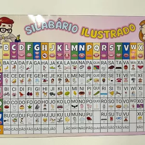 Imagem de capa para o Ebook Silabario ilustrado