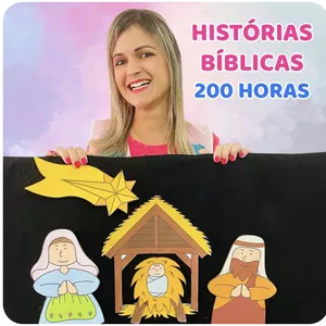 Imagem de capa para o Curso online Curso Contação de Histórias Bíblicas (Certificado de 200 horas incluso)