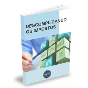 Imagem de capa para o Ebook Descomplicando os Impostos