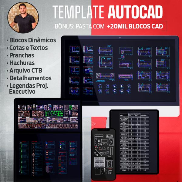 TEMPLATE AUTOCAD | Hotmart