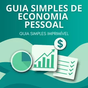 Imagem de capa para o Ebook Guia simples de economia pessoal