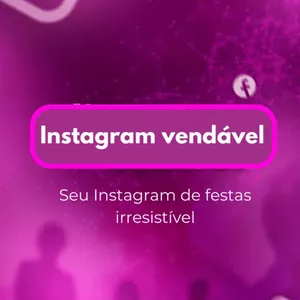 Imagem de capa para o Curso online Instagram vendável 