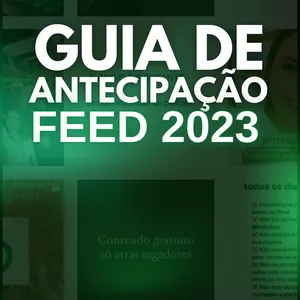 Imagem de capa para o Curso online Guia de Antecipação pelos Posts no Feed