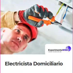 Imagem principal do produto Curso ONLINE de Electricidad Domiciliaria