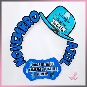 Imagem de capa para o Ebook NOVEMBRO AZUL- BAMBOLÊ PARA FOTO