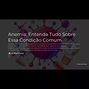 Imagem de capa para o Ebook Anemia