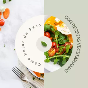 Imagen de portada para Ebook Cómo Bajar de Peso con Recetas Vegetarianas