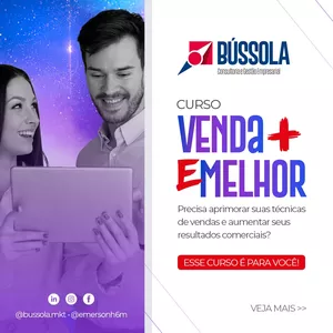 Imagem de capa para o Curso online Venda mais e melhor