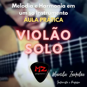 Imagem do curso Violão Solo - Melodia e Harmonia em um só Instrumento