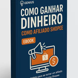 Imagem de capa para o Ebook Como Ganhar Dinheiro como Afiliado Shopee: O Guia Definitivo para uma Renda Extra de Sucesso