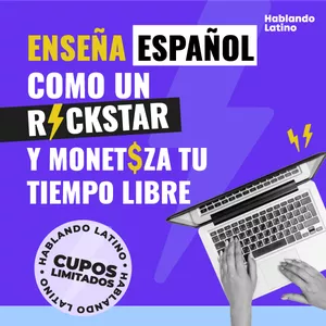 Imagen de portada para Curso online Enseña español como un rockstar y monetiza tu tiempo libre