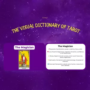 Imagen de portada para Ebook Visual Tarot Dictionary