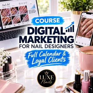CURSO MARKETING DIGITAL PARA NAIL DESIGNERS: AGENDA CHEIA E CLIENTES FIÉIS | LUXE NAILS