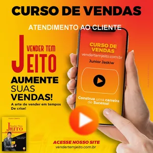 Imagem de Mini Curso de Atendimento ao Cliente (Vender Tem Jeito) criado por Junior Jaskiw na hotmart