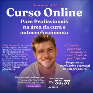 Imagem de capa para o Curso online O Curso Para Curadores e Profissionais do Auto Conhecimento