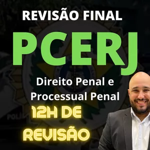 Imagem de capa para o Curso online REVISÃO FINAL PCERJ